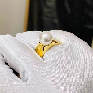10570 DIY Pearl <b>Accessories</b> S925 Silver Ring Empty <b>Snake</b> Bone Knot Ring Holder 7-9mm Round Silver Jewelry Findings Size 6mm - Product Image 1