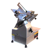 Machine à trancher la viande électrique réglable de qualité commerciale, moteur 220V pour trancher la viande congelée dans les restaurants, les magasins d'alimentation