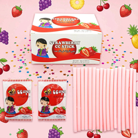 Fabriek Halal Groothandel Cc Stick Candy Aardbei Egyptische Cc Stick Candy Short Zure Poeder