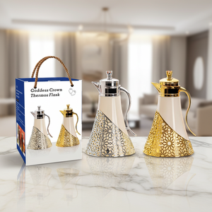 <span class=keywords><strong>2026</strong></span> Nieuwe Draagbare 1000ml Glazen Binnenfles <span class=keywords><strong>Thermos</strong></span> Vacuümdeksels Geïsoleerde Thermische Bedrijfsgeschenkset 12-24 Uur Isolatie - Product Image 1