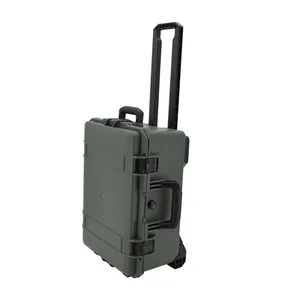 Resistant trolley luggage hard case with wheels