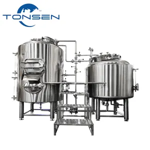 Equipamento de fabricação de cerveja doméstica, 2 body-três vessel 300l 500l