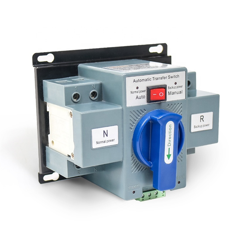 AC DC Load Transfer Switch 2P63A