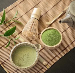 Fouet à matcha en bambou, style royal de luxe, écologique, fait à la main, logo gravé au laser, ensemble <span class=keywords><strong>Besen</strong></span>, 100 brins, mousseur - Product Image 4