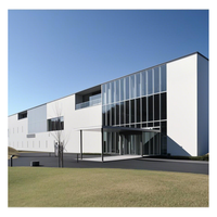 Maison préfabriquée en acier pour bâtiments industriels, centres commerciaux, écoles, hôpitaux, parcs, alimentée à l'énergie solaire, écologique