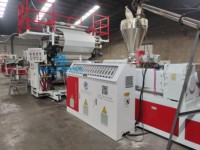 Feuille de marbre artificielle de PVC à grande vitesse faisant à machine les machines de marbre UV d'extrusion de panneau de feuille