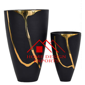 Floreros de aluminio de Mesa para el hogar, hoteles y restaurantes, florero de urnas de aluminio fundido con arena de metal de alta calidad a la venta - Product Image 4