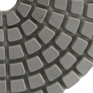 3 Adımlı 4 inç 100mm Elmas Parlatma Pedleri Kaba Taneli 100 Mermer ve Beton Zemin Islak Parlatma Açılı Taşlama Makinesiyle Uyumlu - Product Image 1