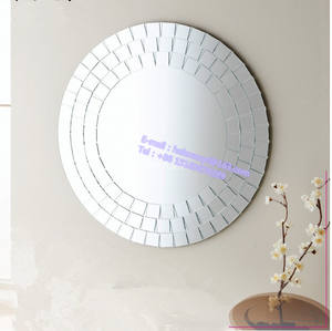 <span class=keywords><strong>Mosaïque</strong></span> de miroir en verre noir carré de 60x60 cm, en gros, pas cher, pour la décoration murale moderne - Product Image 6