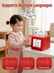 Manufacture Sticker Box Ai <b>Printer</b> Portable Wireless Sticker <b>Printer</b> Pod for Notes Journal DIY Thermal AI Smart <b>Printer</b> - Product Image 5