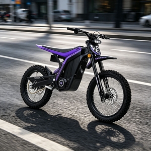Bicicleta Eléctrica Todoterreno para Adultos con Motor LPMSM de 12000w de Potencia Máxima, Velocidad de 56 MPH, Batería de Litio LG de 72v 40Ah y Autonomía de 75 Millas - Product Image 2