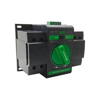 Commutateur de transfert automatique (ATS) intelligent manuel en métal à double alimentation RP6-63R 220V 63A 2P