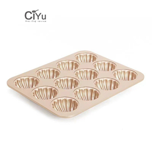 6/9/12 lỗ thép carbon không dính vỏ hình trang trí cai sữa thực phẩm nướng món ăn & Chảo Baking & Pastry công cụ khuôn bánh - Product Image 1