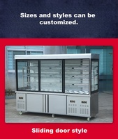 Réfrigérateur vitrine en acier inoxydable pour malatang - Refroidisseur réfrigéré pour fruits, légumes, viande et fruits de mer