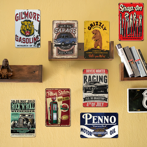 <span class=keywords><strong>Vente</strong></span> chaude de plaques en étain en gros pour la décoration murale de bar, <span class=keywords><strong>garage</strong></span>, 20*30cm, bar à bière, cave d'homme, voiture, plaques en étain personnalisées en gros, <span class=keywords><strong>automobile</strong></span> - Product Image 3