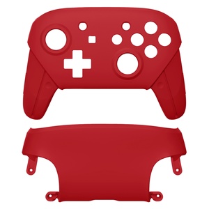 EXtremeRate Passion Red Faceplate and Backplate DIY Replacement Shell Housing <b>Case</b> for Nintendo <b>Switch</b> Pro Controller - Product Image 1
