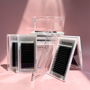 <span class=keywords><strong>ESSI</strong></span> LASH Unique Longueur 6-30 MM Extension de Cils Volume Russe Professionnelle Naturelle Courbe C Plateau - Product Image 5