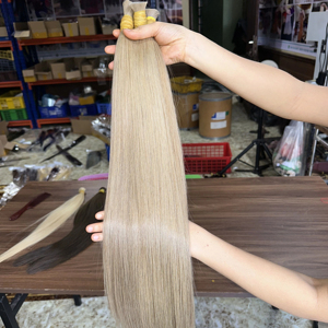 Cabello Humano Vietnamita de Alta Calidad, Cabello Virgen Crudo, Liso Natural, para Exportación Directa de Fábrica - Product Image 1