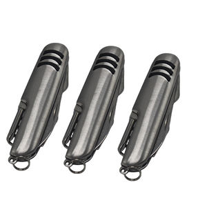 أداة متعددة الاستخدامات 7 في 1 من الفولاذ المقاوم للصدأ، سكين جيب فضي متين، تصنيع حسب الطلب، سكاكين جيب بالجملة - Product Image 5