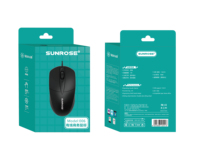 Magasin d’usine 006 Souris optique filaire USB 3D légère et programmable, 3 boutons, pour bureau, maison et jeux vidéo