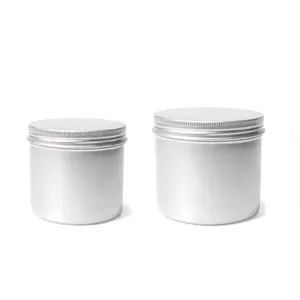 Bán Hot Jar Với Nắp Nhôm Mỹ Phẩm Chum 250 Ml 350Ml Dung Tích Lớn Vòng Nhôm Có Thể