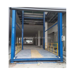 Dikey hidrolik kargo asansörü büyük platform ve ağır yük satılık dört sonrası araba asansörü - Product Image 4