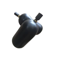 NOUVEAU 4L 6L 10L Vessie d'accumulation en caoutchouc gonflable pour sacoche de selle, type vessie à azote
