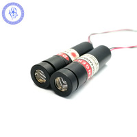 Module Laser rouge à ligne réglable 12v 24v 100mw 650nm, haute qualité