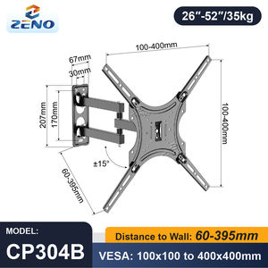 CP304 <span class=keywords><strong>Support</strong></span> de téléviseur plasma Best Buy pour téléviseur de 26 à 52 pouces <span class=keywords><strong>Support</strong></span> de montage <span class=keywords><strong>mural</strong></span> pour téléviseur Soporte Para Monitor <span class=keywords><strong>Tv</strong></span> - Product Image 2