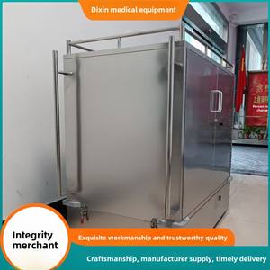 अपशिष्ट कपड़ों के लिए बाँझ-सीलबंद इलेक्ट्रिक हैंडकार्ट 304 स्टेनलेस स्टील सामग्री परिवहन अस्पताल कम डिलीवरी कार्ट - Product Image 2