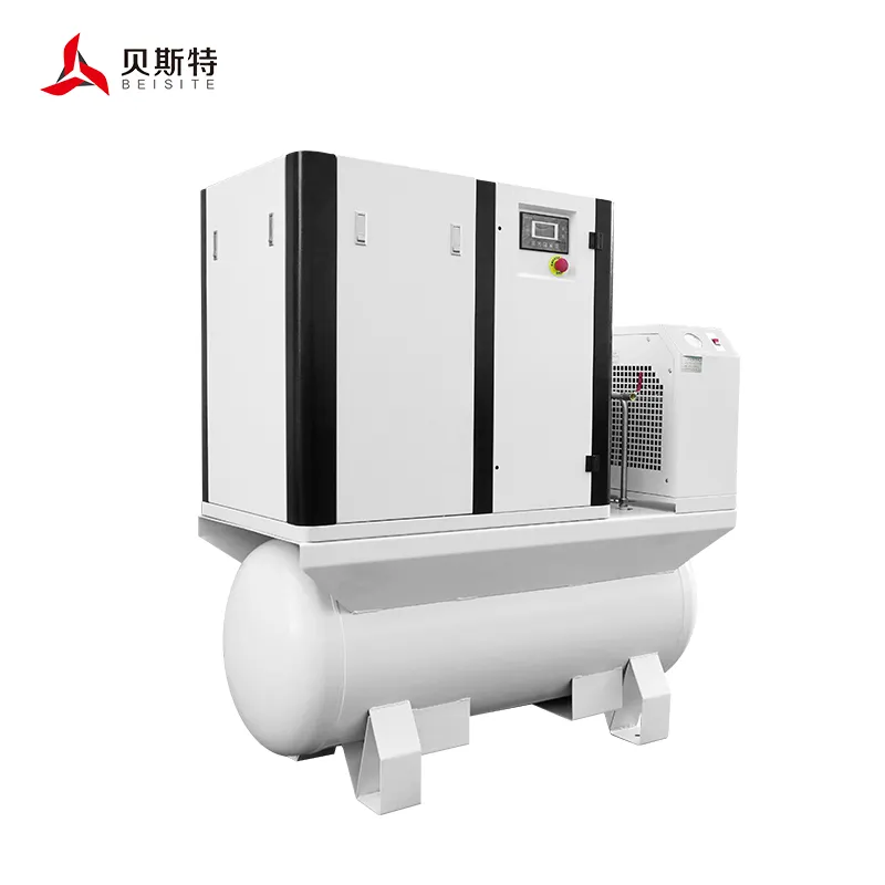 Высококачественный винтовой компрессор «Все в одном» 4 в 1 для лазерной резки, китайский производитель воздушных компрессоров