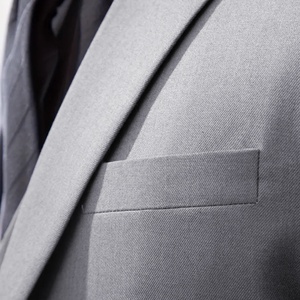 Trajes de Negocios para Hombre BMT 04-3 al por Mayor, 3 Piezas, Corte Regular, Cuello de Solapa, Trajes de Gala Sólidos para Bodas y Padrinos - Product Image 2