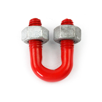 Malleable Steel Wire Rope Clip U Bolt Cable Clamp Galvanized Steel Wire Rope Clips Malleable Iron Wire Rope Clamp for Lifting