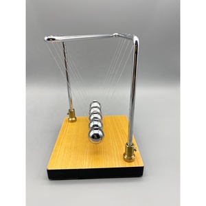 Culla <span class=keywords><strong>di</strong></span> <span class=keywords><strong>Newton</strong></span> con sfere d'acciaio in equilibrio, movimento perpetuo, pendolo scientifico per l'insegnamento della fisica, decorazione per la casa - Product Image 2