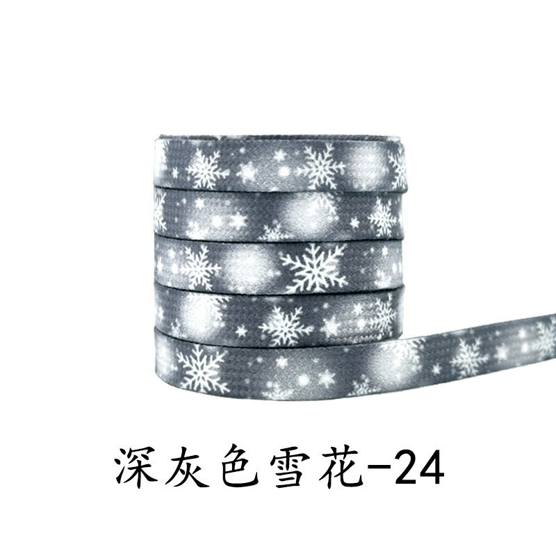 Dark gray snowflake-24