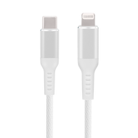Sertifikat MFI 1M/40in lampu ning 480Mbps kabel pengisian data pengisian cepat USBA untuk cahaya ning adaptor cocok untuk iphone