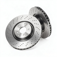 Disque de frein personnalisé OEM OE # A2214210612 Rotor de frein automobile directement de l'usine pour MERCEDES-BENZ Pièces de rechange pour voitures