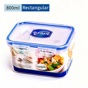 Elegate 800ml Rectangular Food <b>Container</b> Airtight For Lunch Refrigerator - Product Image 1