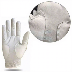 Gants de golf professionnels en cuir véritable imperméables de qualité supérieure avec logo personnalisé pour hommes, protection des mains, sport, extérieur, boucle - Product Image 3