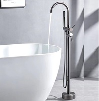 Prix de gros de luxe de haute qualité finition chromée ensemble de douche en laiton robinet de salle de bain colonne de douche système de douche