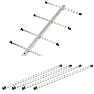 Alta ganancia 10 elementos 12dbi exterior direccional 1100-1300MHz 1,2 GHz Yagi antena con conector Sma-j - Product Image 5