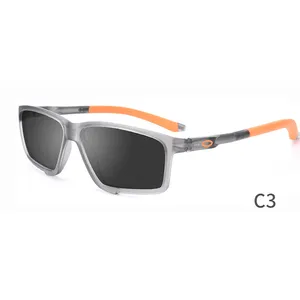 2024 новые спортивные поляризованные солнцезащитные очки для мужчин и женщин модные уличные солнцезащитные очки черные оттенки очки UV400