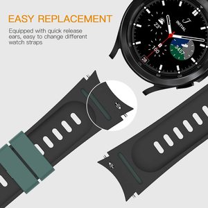 Sport Montre de Silicone Bande Pour Samsung <span class=keywords><strong>Galaxy</strong></span> Montre <span class=keywords><strong>4</strong></span> Classique 46mm <span class=keywords><strong>42mm</strong></span> 44mm 40mm Smartwatch Ceinture <span class=keywords><strong>Bracelet</strong></span> <span class=keywords><strong>Galaxy</strong></span> Montre <span class=keywords><strong>4</strong></span> sangle - Product Image 3