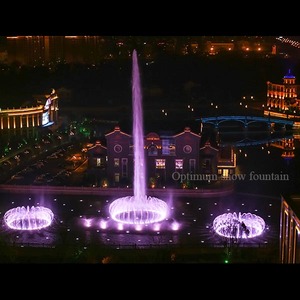 Diseño clásico al aire libre de gran tamaño Ornamental piscina características del agua bailando música fuentes fabricante - Product Image 1