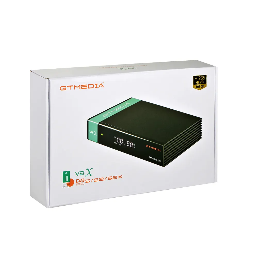 Receptor FTA HTV Stick 4K Ultra HD com IPTV e 16GB eMMC + 2GB de RAM