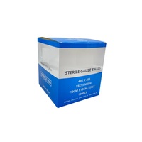 Compresses de gaze stériles 10CMX10CM 12PLY Maille 19X15 Consommables médicaux