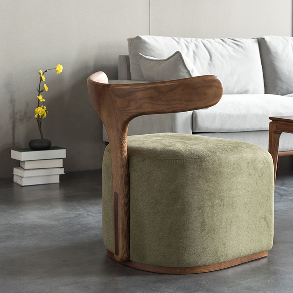 Wholesale Modern Design Living Room Single Sofa Chair Home Furniture Leisure Solid Wood Chairs Living Room Chairs