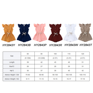 <span class=keywords><strong>Pijamas</strong></span> de Algodón Gasa de Color Liso para Bebés Recién Nacidos - Ropa de Verano para Niños - Product Image 2