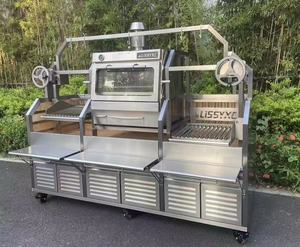 Nuevo Horno de Carbón con Parrilla de Carbón, Equipo de Cocina Comercial de Tipo Español para Restaurantes y Hoteles, para <span class=keywords><strong>Comida</strong></span> Rápida - Product Image 5