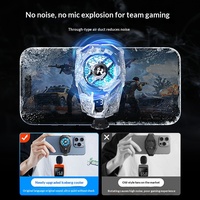 Refroidisseur de téléphone portable Remax Ice King à clipser avec écran numérique pour téléphones de jeu